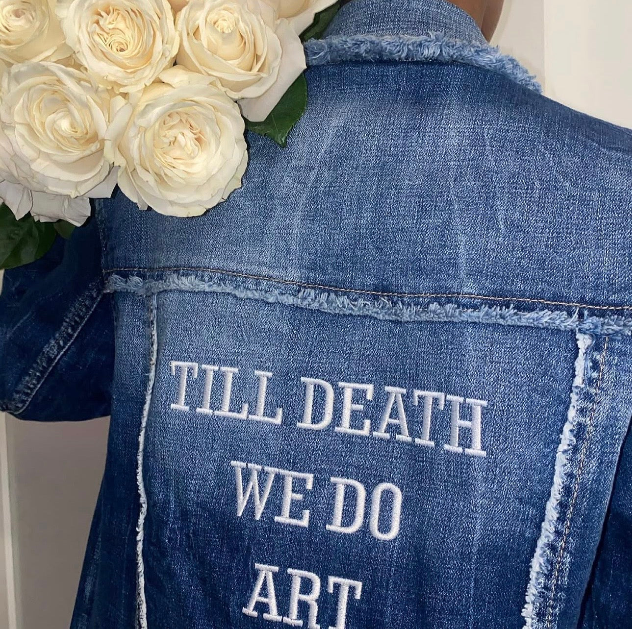 Denim Jacket - Till Death We Do Art